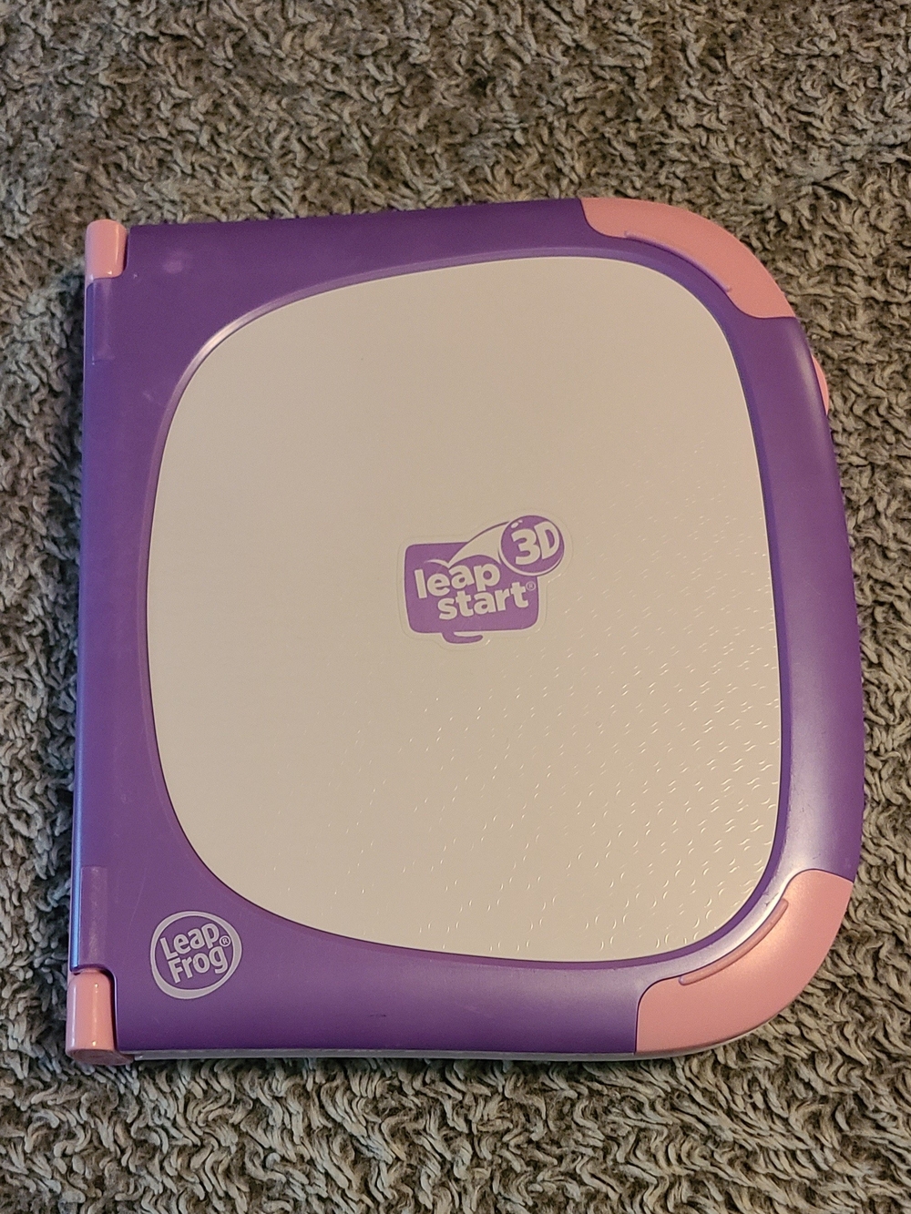 Leapfrog Leapstart 3D Learning Game Console System - Purple Pink Working